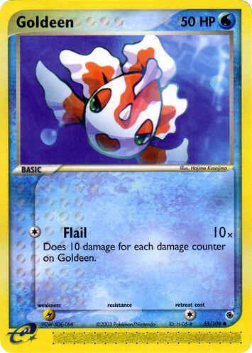 Goldeen 55/109 (EX Ruby and Sapphire)  | Good Games Morley
