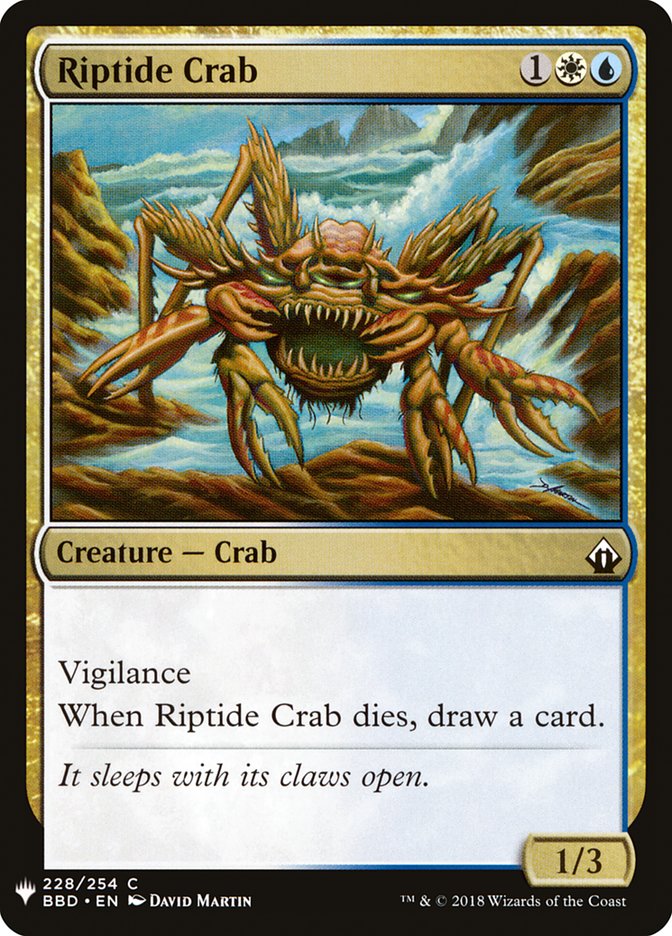 Riptide Crab [Mystery Booster] | Good Games Morley