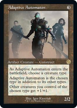 Adaptive Automaton 1/63 (The Brothers' War: Retro Frame Artifacts)  - Foil | Good Games Morley