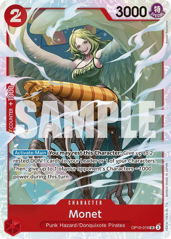 Monet OP10-016 (Royal Blood)  - Foil | Good Games Morley