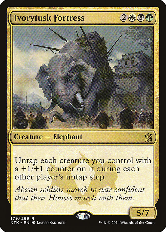 Ivorytusk Fortress 179/269 (Khans of Tarkir)  | Good Games Morley