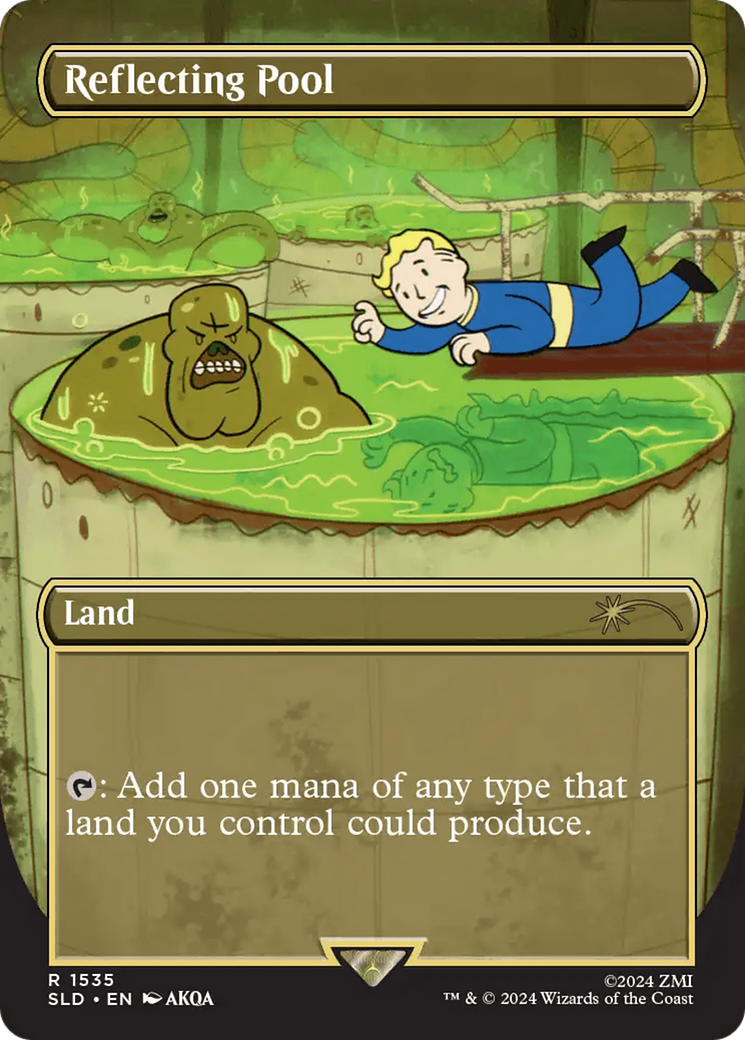 Reflecting Pool (Rainbow Foil) [Secret Lair Drop Series] | Good Games Morley