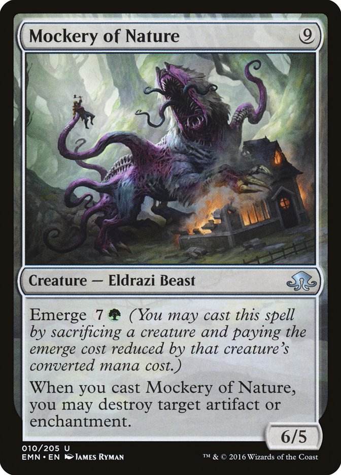 Mockery of Nature 10/205 (Eldritch Moon)  | Good Games Morley