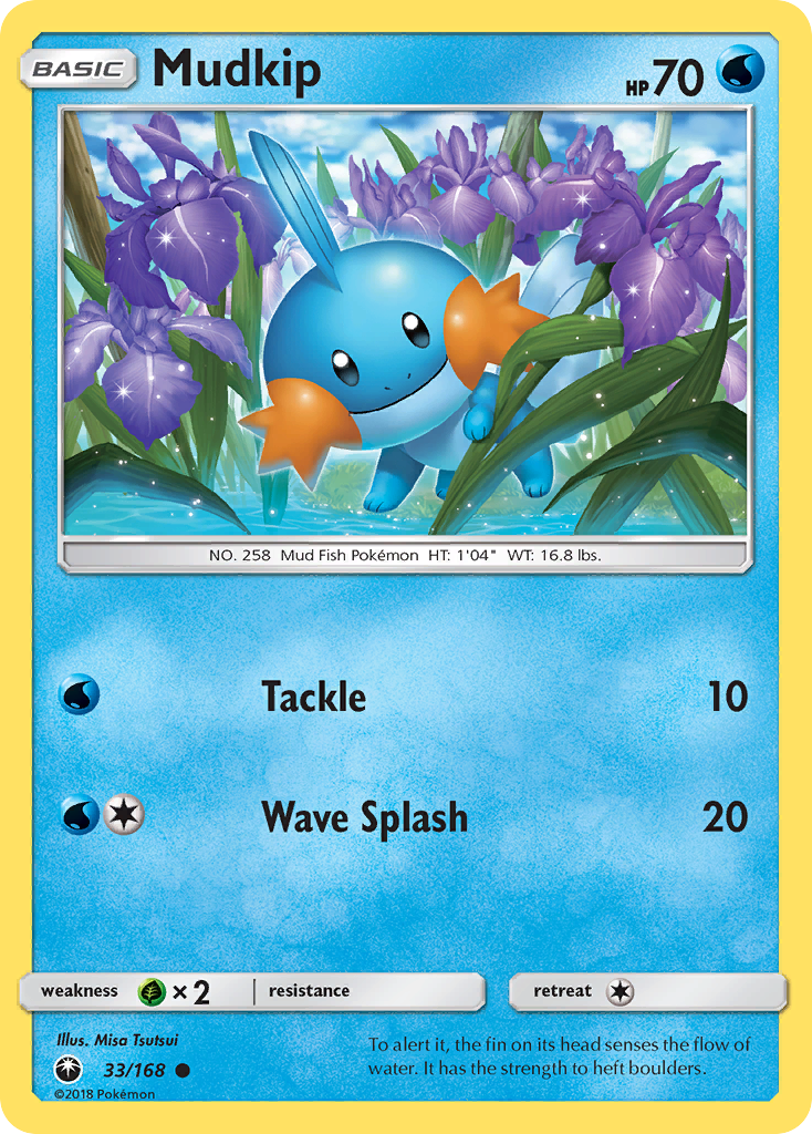 Mudkip (33/168) [Sun & Moon: Celestial Storm] | Good Games Morley
