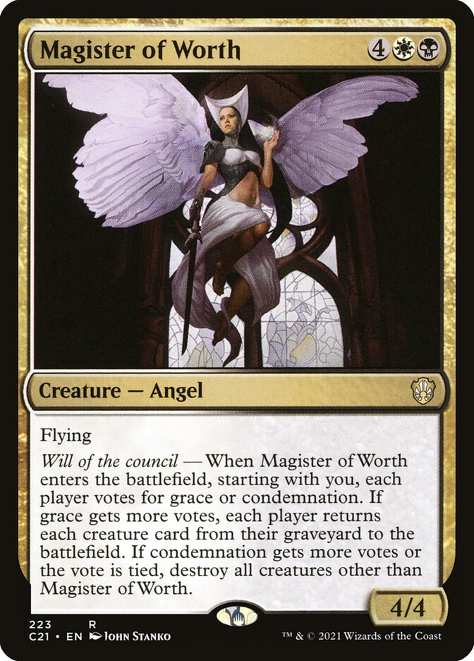 Magister of Worth 223/81 (Commander 2021)  | Good Games Morley