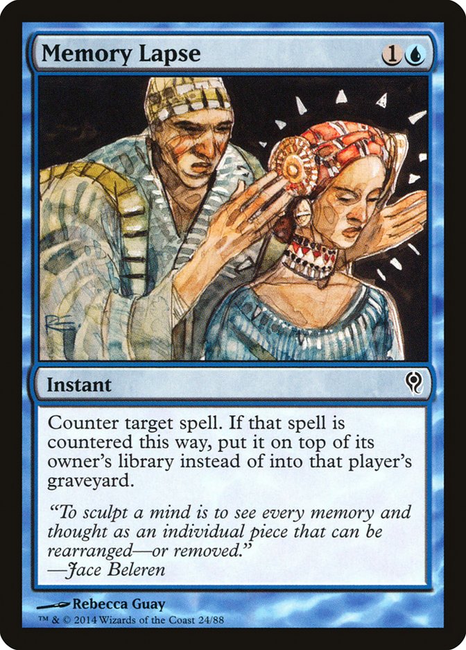 Memory Lapse [Duel Decks: Jace vs. Vraska] | Good Games Morley