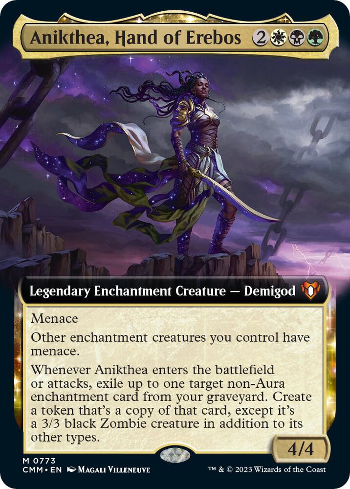 Anikthea, Hand of Erebos 773/451 (Commander Masters)  - Extended Art Foil | Good Games Morley