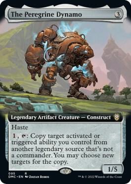 The Peregrine Dynamo Extended Art 95 (Commander: Dominaria United)  | Good Games Morley