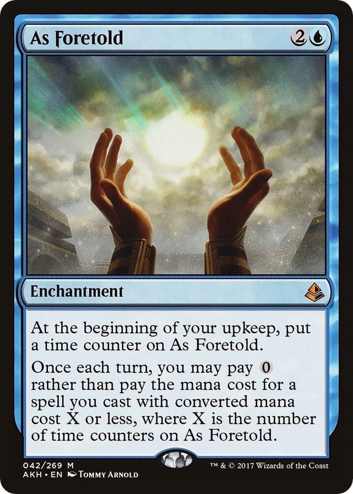 As Foretold 42/269 (Amonkhet)  | Good Games Morley