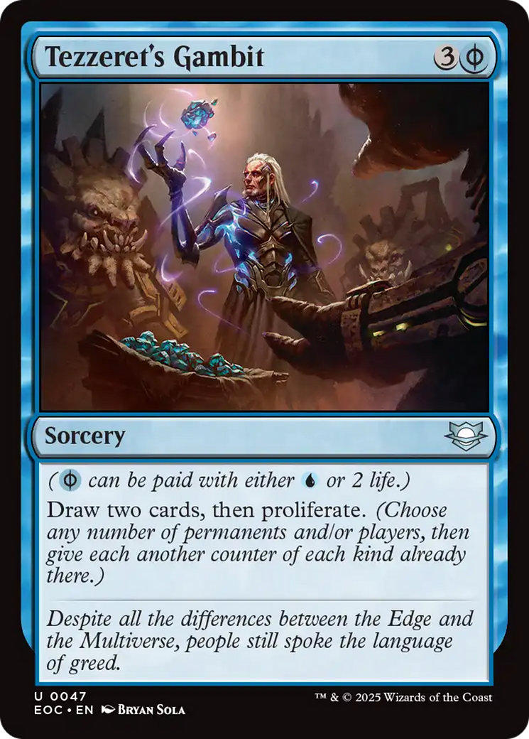 Tezzeret's Gambit [Edge of Eternities Commander] | Good Games Morley