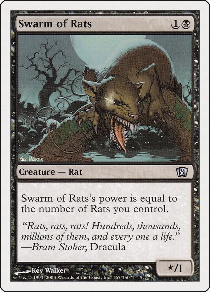 Swarm of Rats 167/350 (8th Edition)  | Good Games Morley