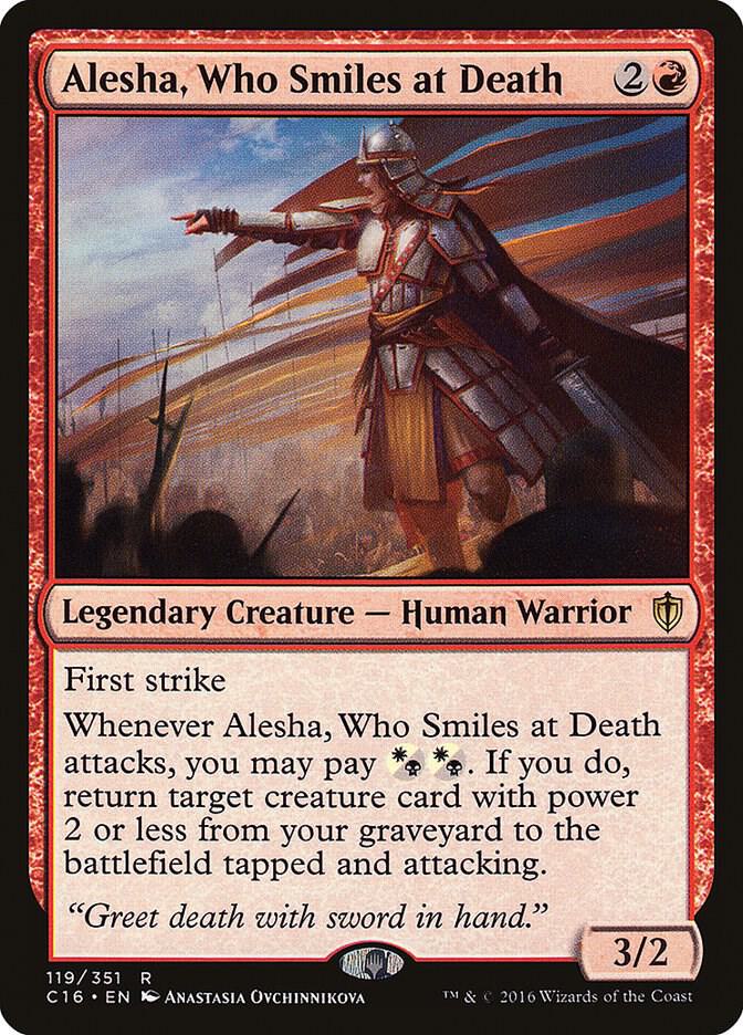 Alesha, Who Smiles at Death 119/351 (Commander 2016)  | Good Games Morley
