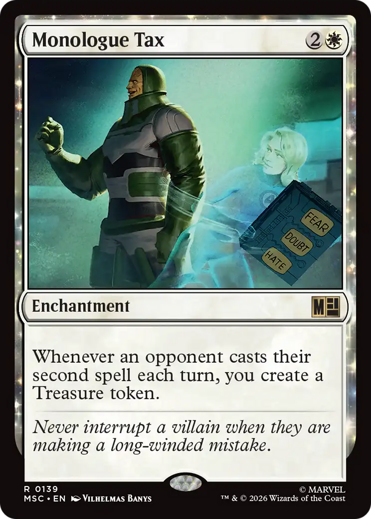 Monologue Tax [Marvel Super Heroes Commander] | Good Games Morley