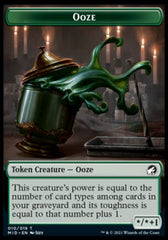 Clue // Ooze Double-Sided Token [Innistrad: Midnight Hunt Tokens] | Good Games Morley