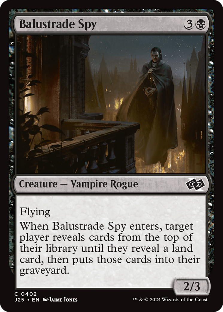 Balustrade Spy [Foundations Jumpstart] | Good Games Morley
