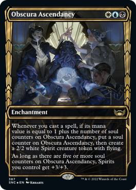 Obscura Ascendancy Gilded Foil 387/281 (Streets of New Capenna)  - Foil | Good Games Morley