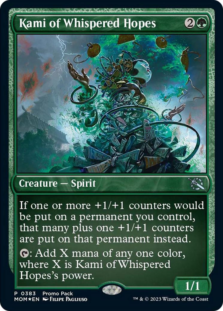 Kami of Whispered Hopes (Promo Pack) [March of the Machine Promos] | Good Games Morley