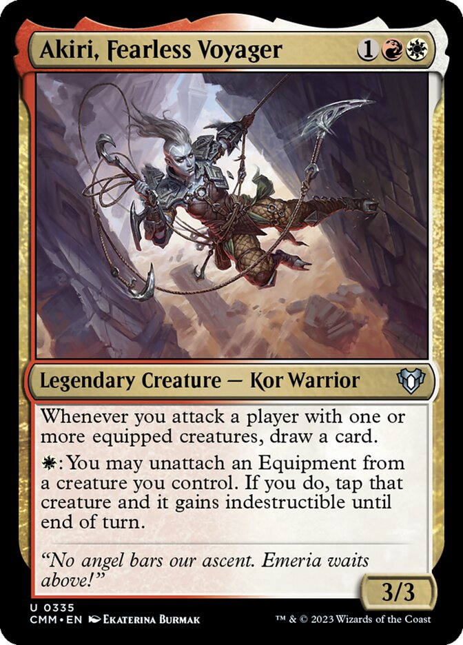Akiri, Fearless Voyager 335/451 (Commander Masters)  | Good Games Morley