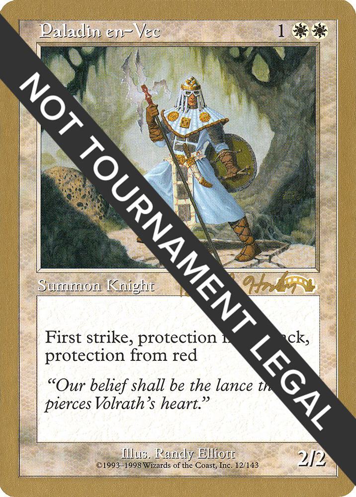 Paladin en Vec 1998 Brian Hacker EXO bh12/117 (World Championship Decks)  | Good Games Morley