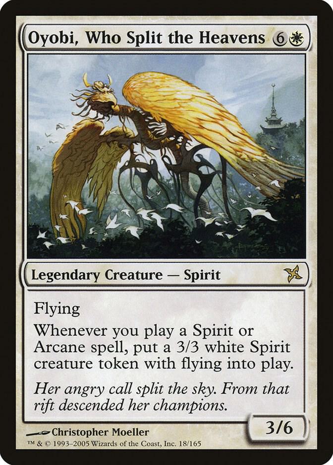 Oyobi, Who Split the Heavens 18/165 (Betrayers of Kamigawa)  - Foil | Good Games Morley