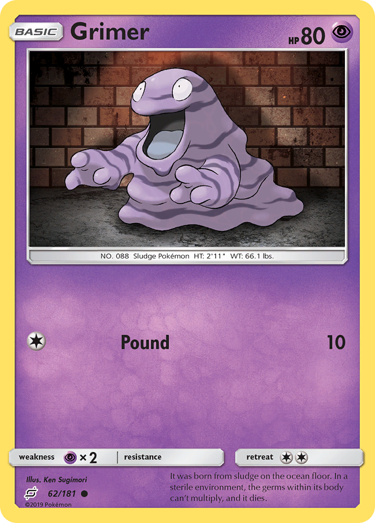 Grimer (62/181) [Sun & Moon: Team Up] | Good Games Morley