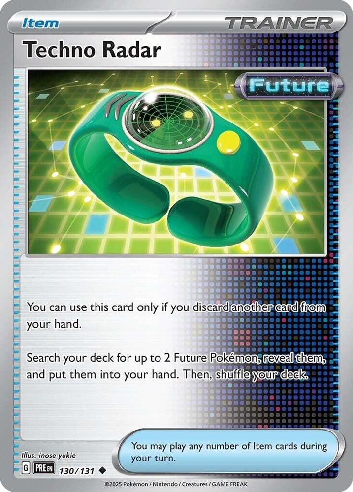 Techno Radar (130/131) [Scarlet & Violet: Prismatic Evolutions] | Good Games Morley