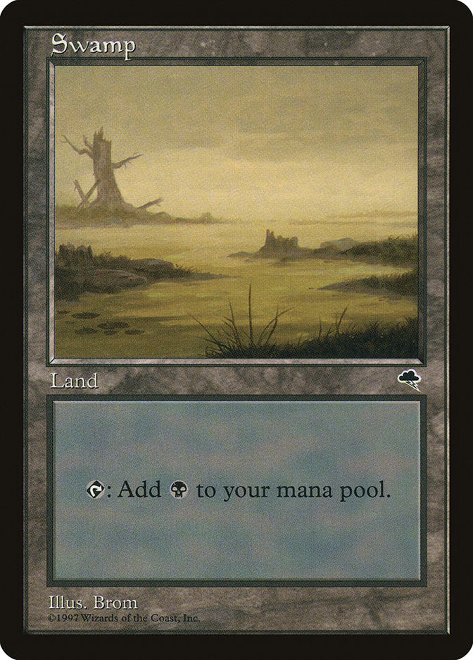 Swamp (Lilypads Bottom Left) [Tempest] | Good Games Morley