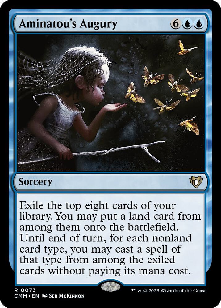 Aminatou's Augury 73/451 (Commander Masters)  - Foil | Good Games Morley