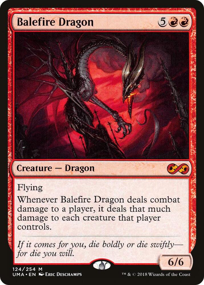 Balefire Dragon 124/254 (Ultimate Masters)  | Good Games Morley
