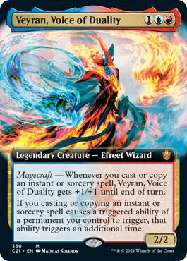 Veyran Voice of Duality Extended Art 330/81 (Commander 2021)  | Good Games Morley