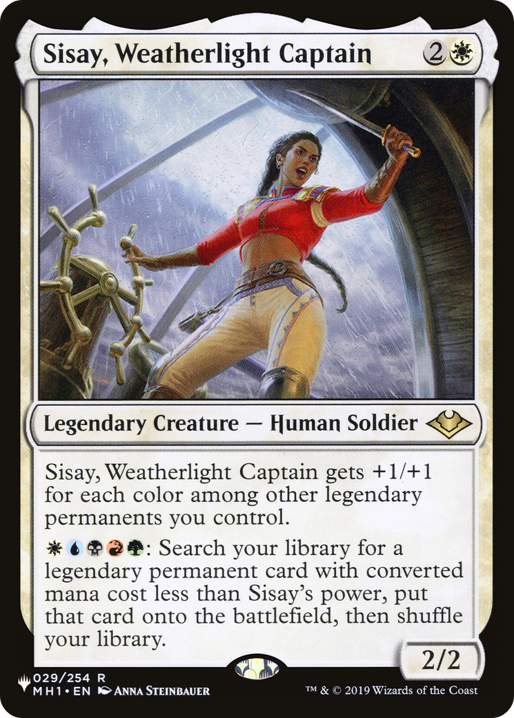 Sisay, Weatherlight Captain [Secret Lair: From Cute to Brute] | Good Games Morley