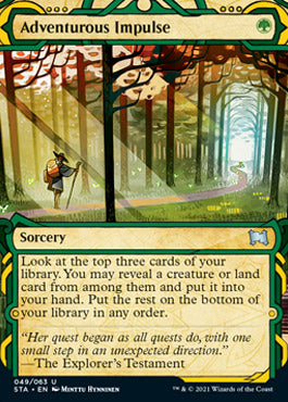 Adventurous Impulse [Strixhaven: School of Mages Mystical Archive] | Good Games Morley