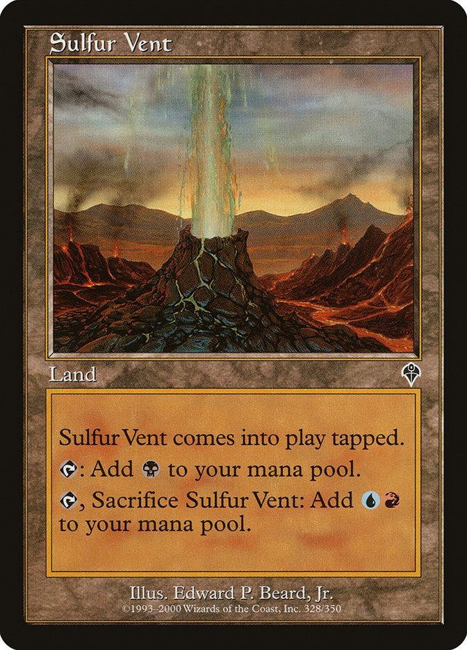 Sulfur Vent 328/350 (Invasion)  - Foil | Good Games Morley
