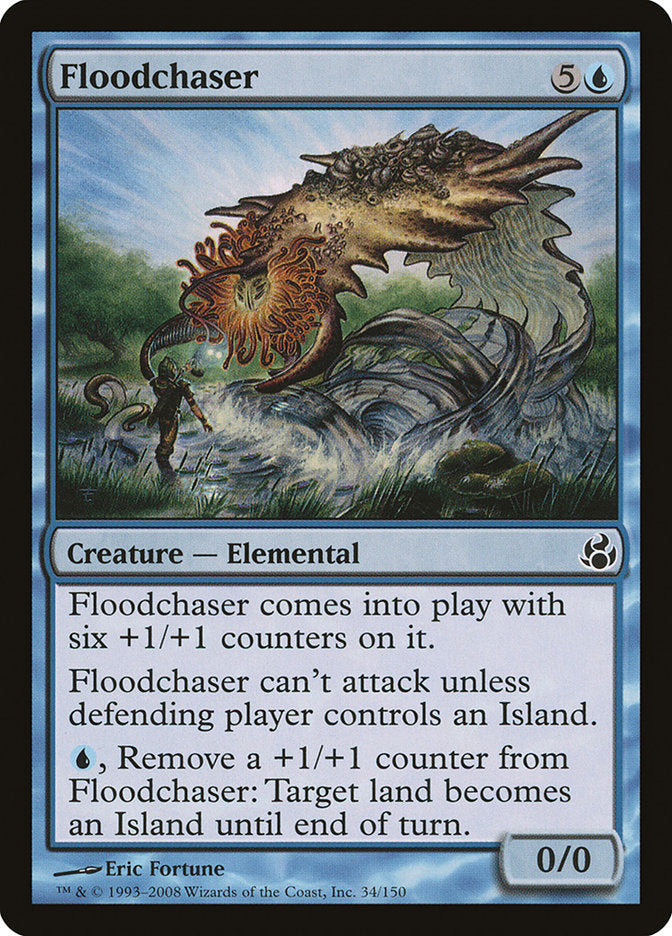 Floodchaser 34/150 (Morningtide)  - Foil | Good Games Morley