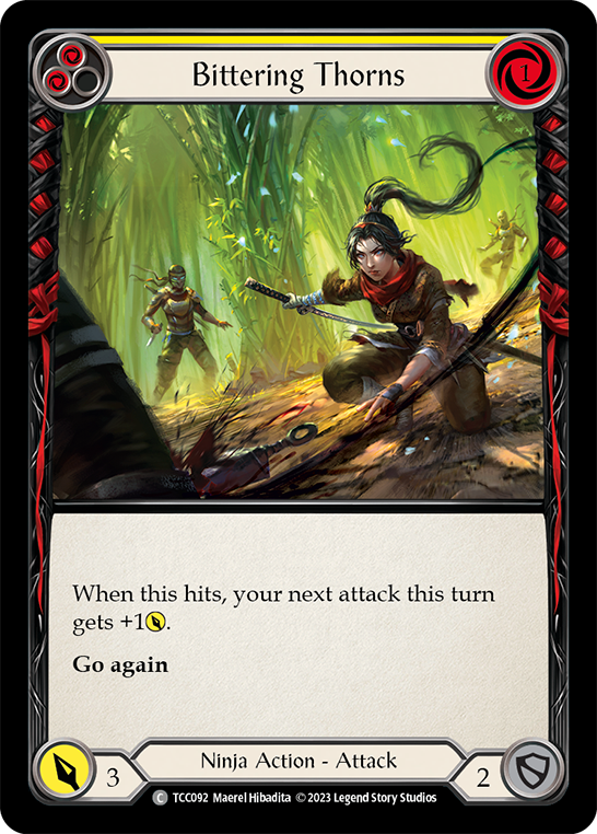 Bittering Thorns (Yellow) [TCC092] (Round the Table: TCC x LSS) | Good Games Morley