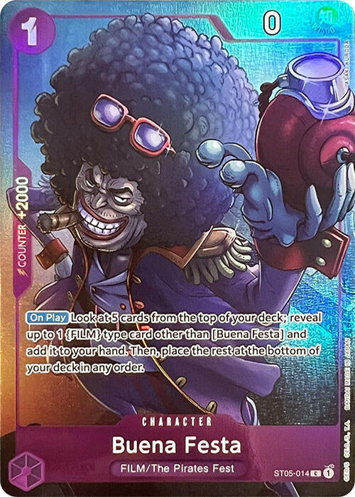 Buena Festa (PCC Vol.1) ST05-014 (One Piece Promotion Cards)  - Alternate Art Foil | Good Games Morley