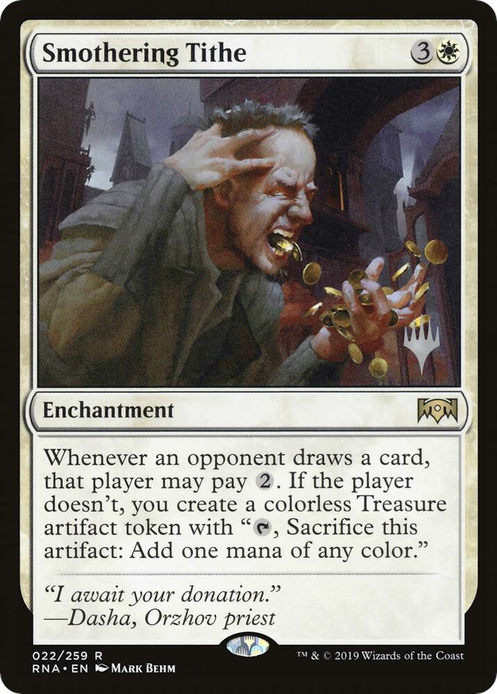 Smothering Tithe 22 (Promo Pack: Throne of Eldraine)  | Good Games Morley