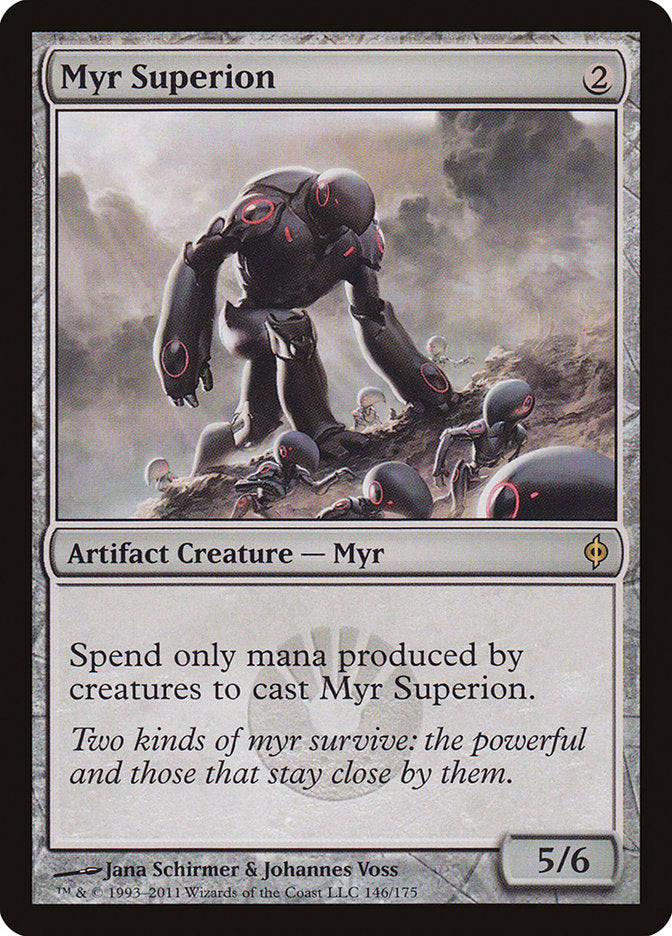 Myr Superion 146 (New Phyrexia)  | Good Games Morley