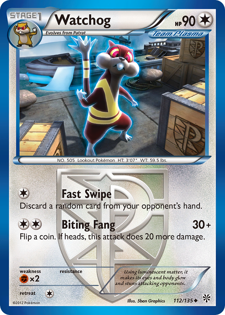 Watchog (112/135) [Black & White: Plasma Storm] | Good Games Morley