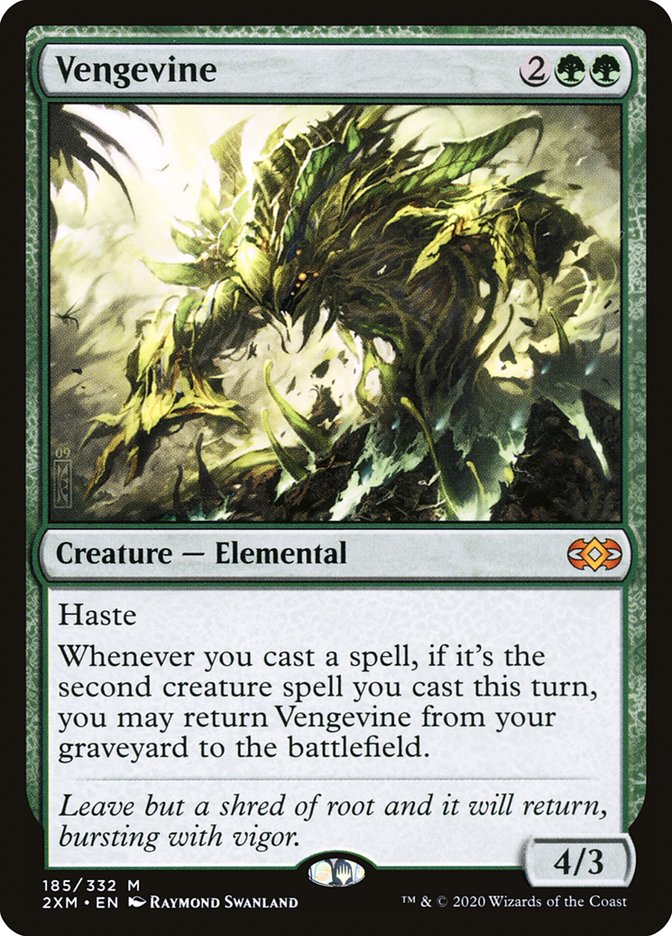 Vengevine 185/332 (Double Masters)  | Good Games Morley