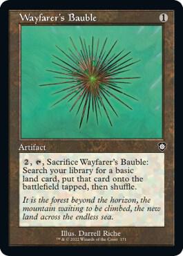 Wayfarers Bauble Retro Frame 171/40 (Commander: The Brothers' War)  | Good Games Morley