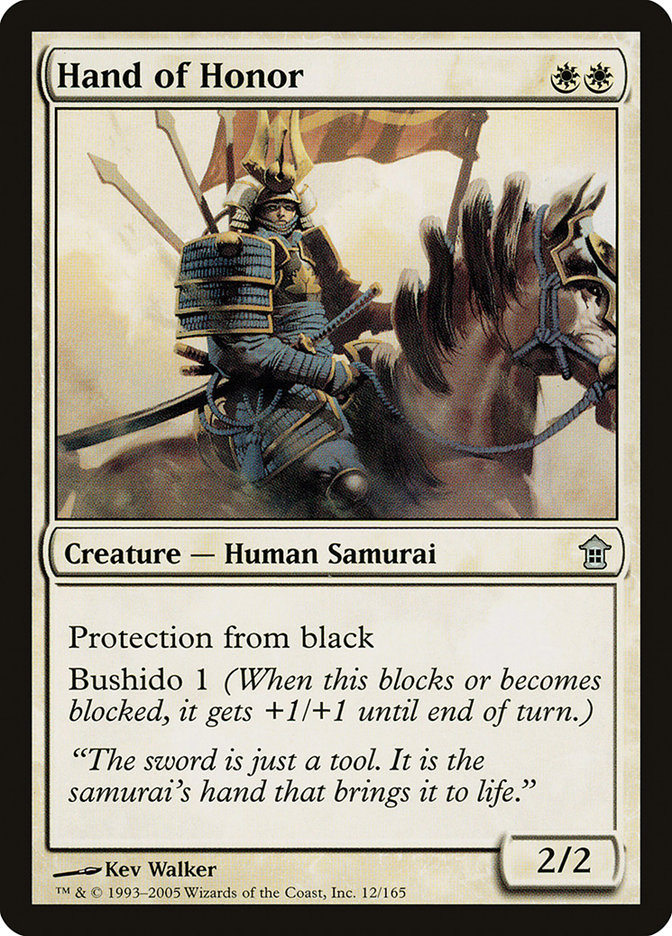 Hand of Honor 12 (Saviors of Kamigawa)  - Foil | Good Games Morley