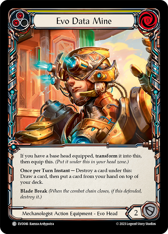 Evo Data Mine [EVO046] (Bright Lights)  Cold Foil | Good Games Morley