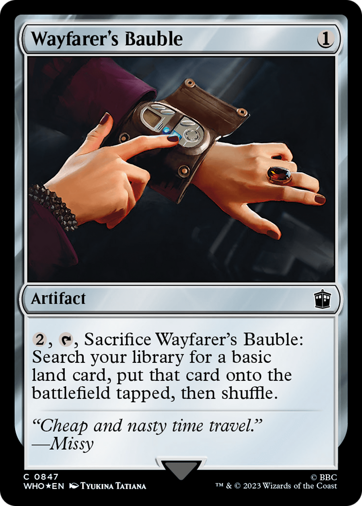 Wayfarer's Bauble (Surge Foil) [Doctor Who] | Good Games Morley