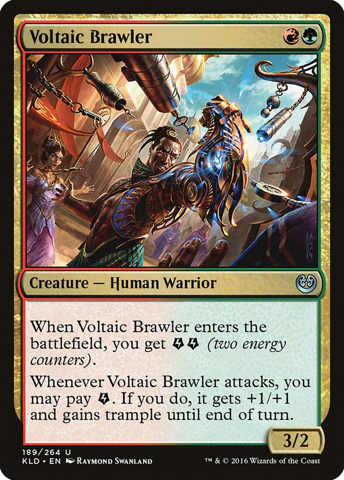 Voltaic Brawler 189/264 (Kaladesh)  - Foil | Good Games Morley