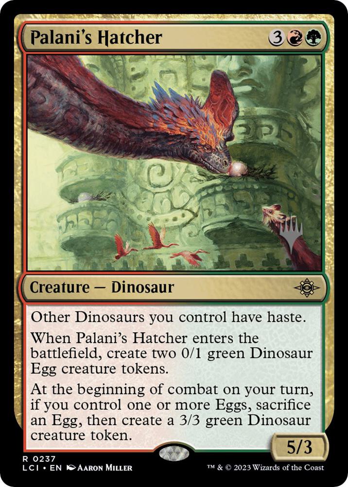 Palanis Hatcher 237p/138 (Promo Pack: The Lost Caverns of Ixalan)  | Good Games Morley