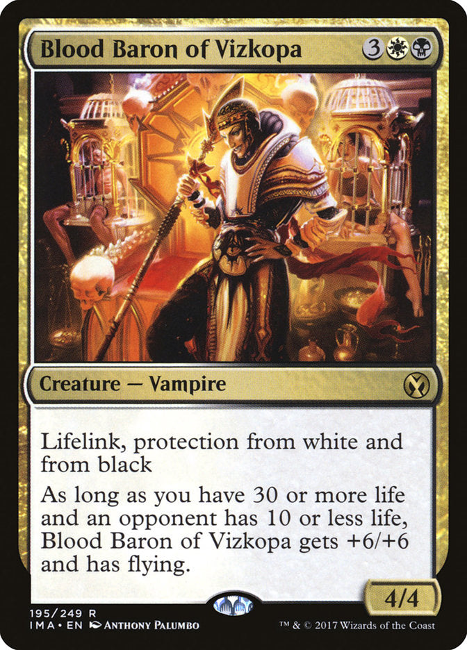 Blood Baron of Vizkopa 195/249 (Iconic Masters)  | Good Games Morley