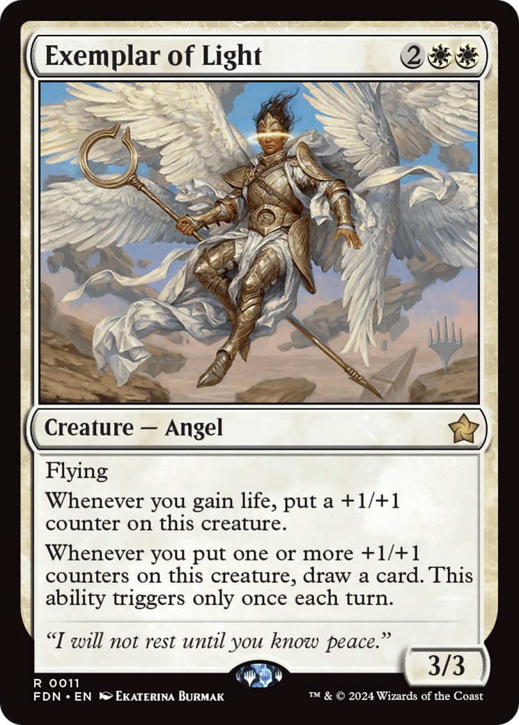 Exemplar of Light [Foundations Promos] | Good Games Morley