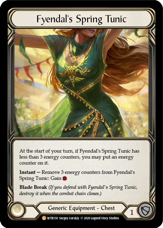 Fyendal's Spring Tunic [U-WTR150] (Welcome to Rathe Unlimited)  Unlimited Rainbow Foil | Good Games Morley
