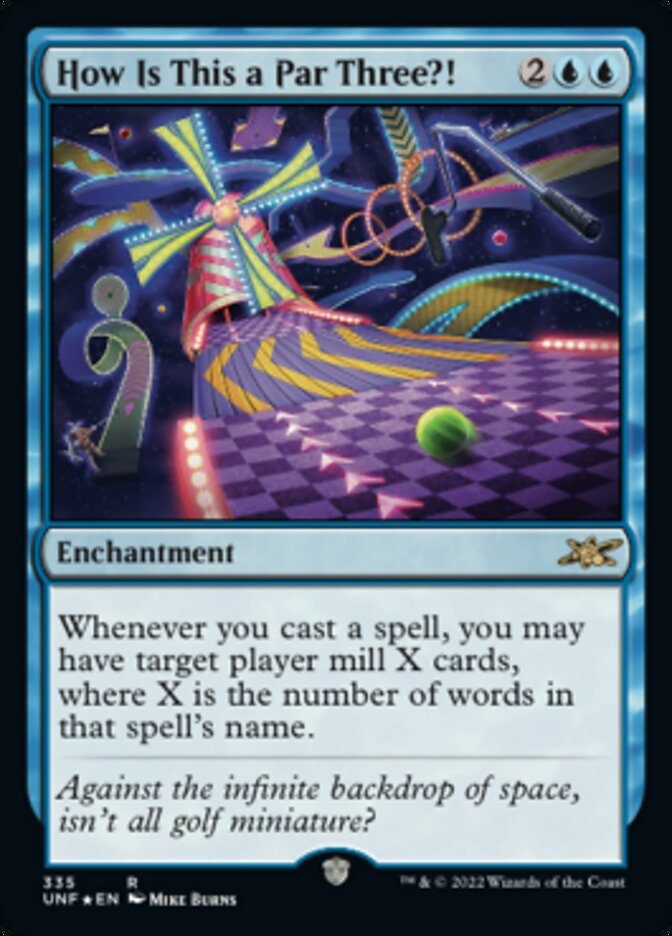 How Is This a Par Three?! (Galaxy Foil) [Unfinity] | Good Games Morley